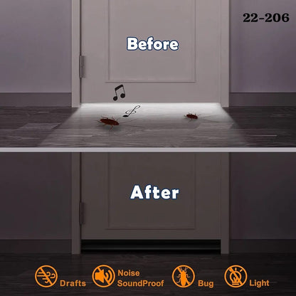 منظّم تسكير فراغات الباب – عازل ضد البرد والغبار والحشرات