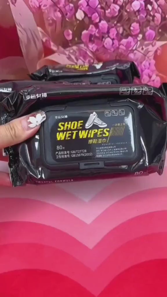 Magic Shoe Cleaning Wipes – 80 PCS ✨👟